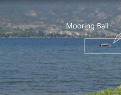Seasonal Mooring Ball in British Columbia – Lake Okanagan